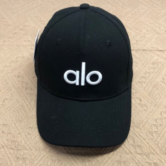Alo Black Baseball Cap - Picture 1 of 5